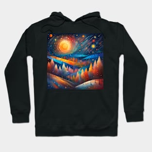 Winter Night 1 Hoodie